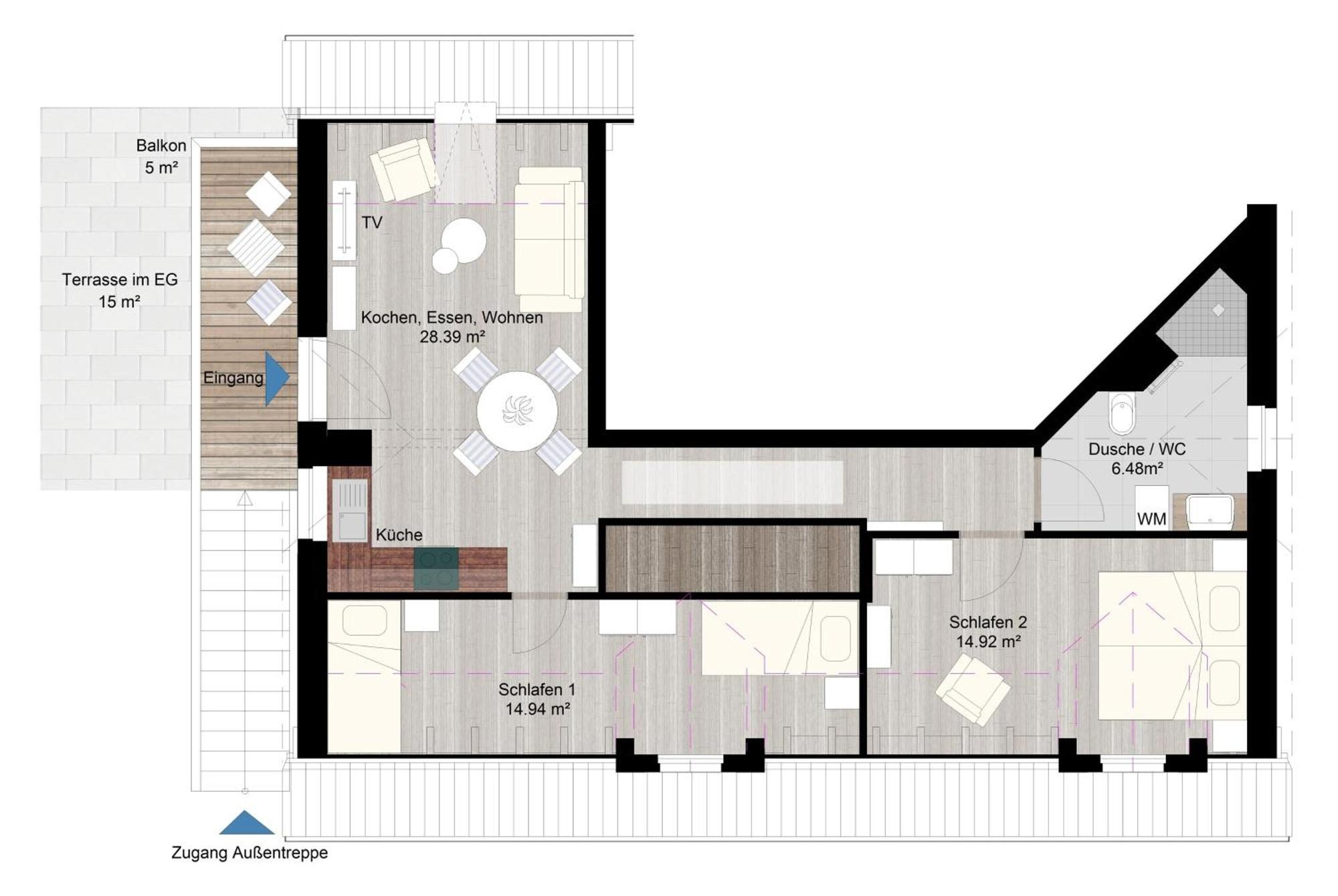 Ferienwohnung Louise Dreschvitz Ngoại thất bức ảnh